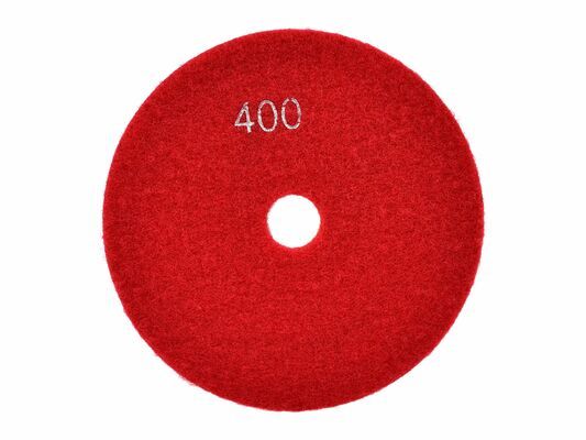 Leštící kotouč pro mokré broušení porcelánových dlaždic 125mm GR400 GEKO