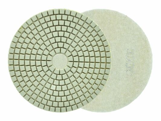 Leštící kotouč pro mokré broušení porcelánových dlaždic 125mm GR3000 GEKO