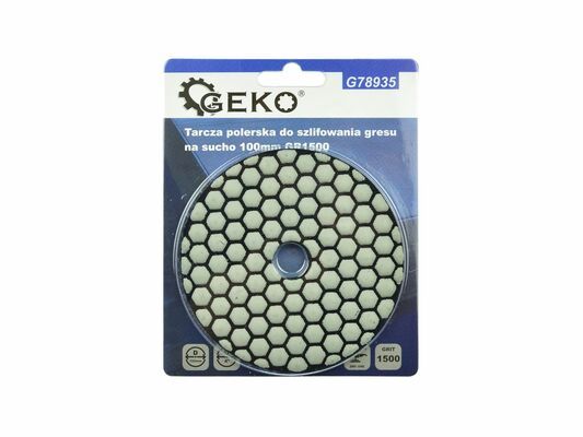 Leštící kotouč na suché broušení kameniny 100mm GR1500 GEKO