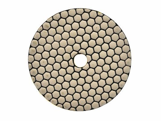 Leštící kotouč pro suché broušení porcelánové kameniny 125mm GR200 GEKO