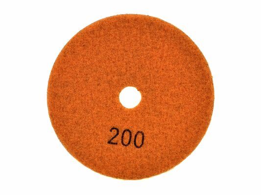 Leštící kotouč pro suché broušení porcelánové kameniny 125mm GR200 GEKO