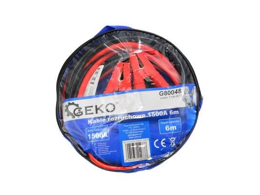 Startovací kabely 1500A 6m GEKO