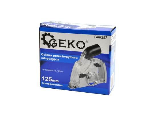 Odsávací kryt průhledný 125mm pro úhlové brusky 115-125mm GEKO