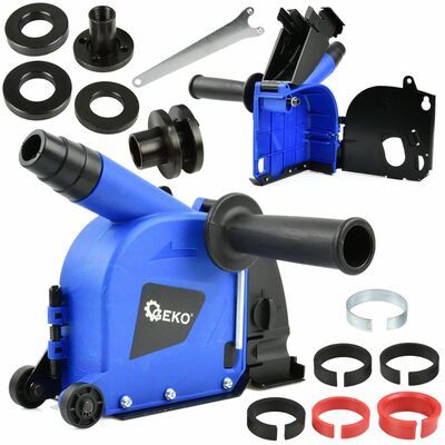 Odsávací kryt na frézování drážek, pro úhlové brusky 115-125mm GEKO