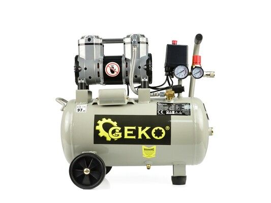 Kompresor 24l, 980W, bezolejový GEKO