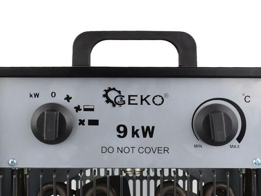 Elektrický ohřívač vzduchu s ventilátorem 9kW GEKO