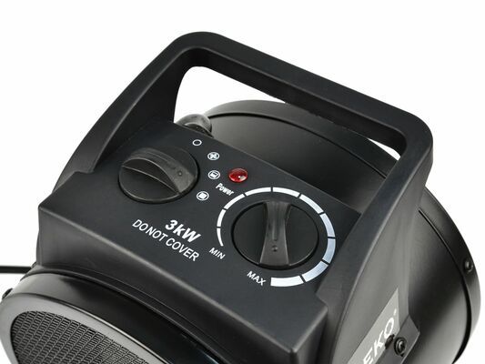 Keramický elektrický ohřívač 3kW GEKO