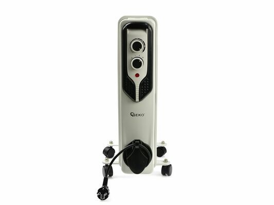 Olejový ohřívač s regulací a 7 žebrovým termostatem 1500W GEKO