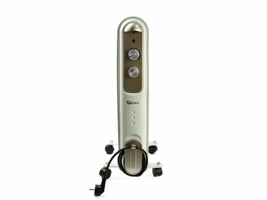 Olejový ohřívač s regulací a termostatem 11 žeber 2500W B14 GEKO