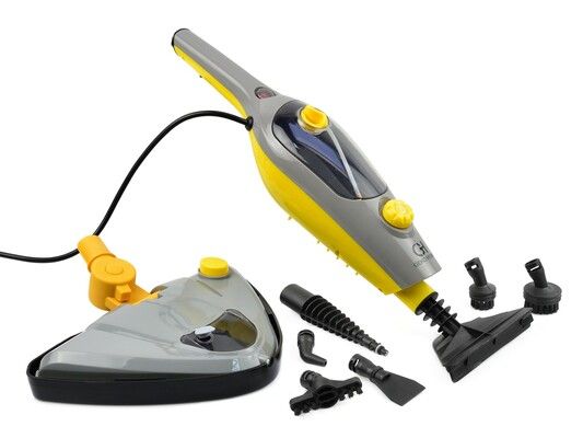 Parní mop, ruční tlakový čistič 1500W s příslušenstvím GEKO