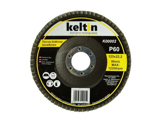Lamelový kotouč 125mm P60 GEKO