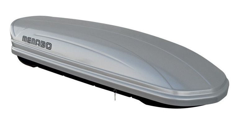 Střešní box Mania 460 ABS stříbrný, MENABO