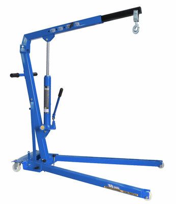 Hydraulický dílenský jeřáb 1t "žirafa", nízkoprofilový - QUATROS QS19305