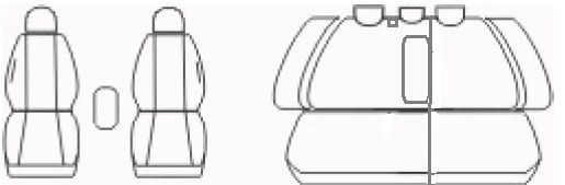 Autopotahy Škoda SUPERB II Kombi, AUTHENTIC DOBLO,  žakar audi SIXTOL