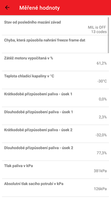 Autodiagnostika SC1 WiFi, IOS, Android (zdarma SX OBD aplikace) SIXTOL