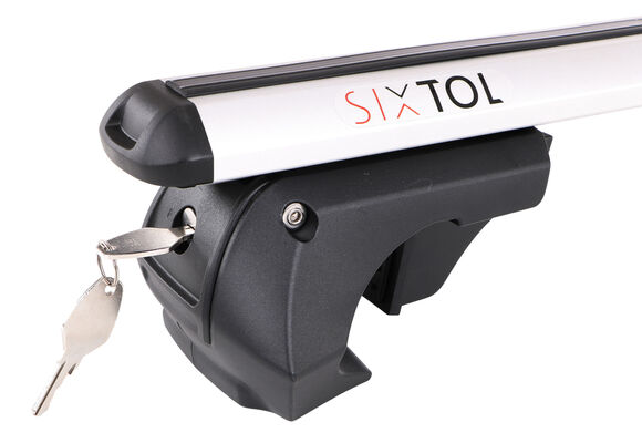 Příčný nosník se zámkem hliníkový ROOF RACK PRO 120cm, nosnost 90kg SIXTOL