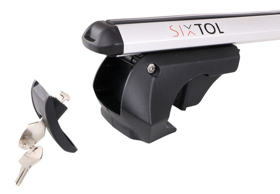 Příčný nosník se zámkem hliníkový ROOF RACK PRO 120cm, nosnost 90kg SIXTOL