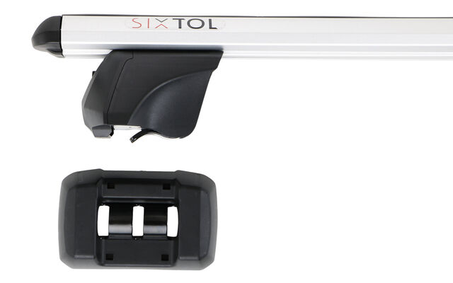 Příčný nosník se zámkem hliníkový ROOF RACK FIX PRO, 120cm, nosnost 90kg SIXTOL