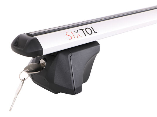 Příčný nosník se zámkem hliníkový ROOF RACK FIX PRO, 120cm, nosnost 90kg SIXTOL
