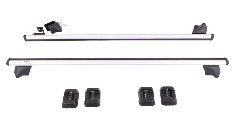 Příčný nosník se zámkem hliníkový ROOF RACK FIX PRO, 120cm, nosnost 90kg SIXTOL