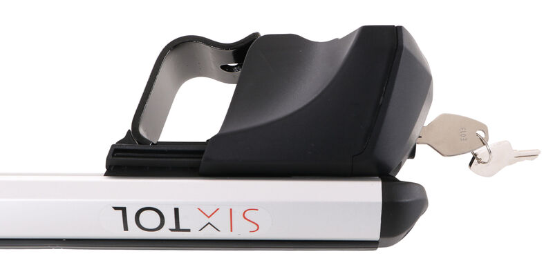 Příčný nosník se zámkem hliníkový ROOF RACK FIX PRO, 120cm, nosnost 90kg SIXTOL