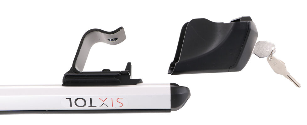 Příčný nosník se zámkem hliníkový ROOF RACK FIX PRO, 120cm, nosnost 90kg SIXTOL