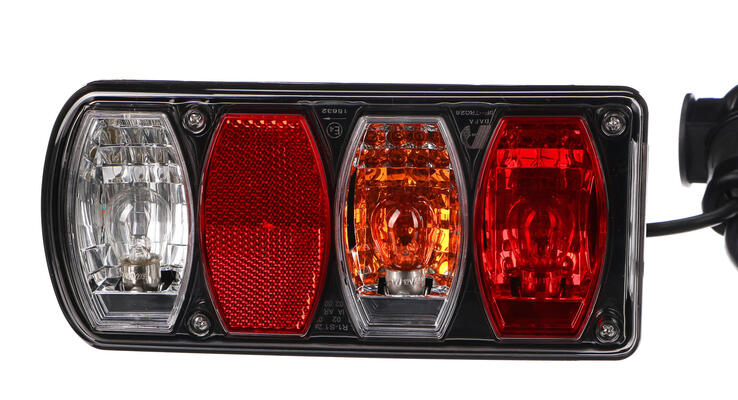 Sada světel s kabelem a 13pin zástrčkou pro nosič kol E-BIKE PREMIUM - náhradní díl SIXTOL