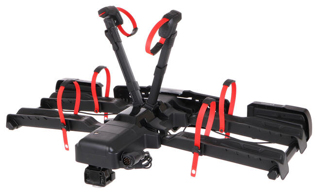 Nosič kol na tažné zařízení E-BIKE 2 PREMIUM - 2 elektrokola, nosnost 60kg, skládací SIXTOL