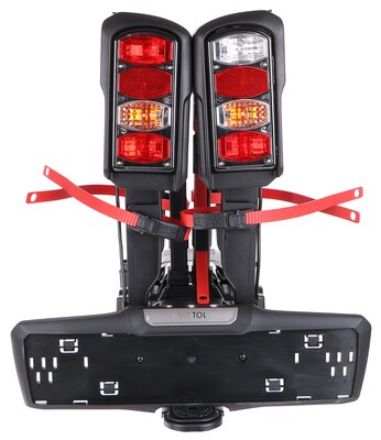 Nosič kol na tažné zařízení E-BIKE 2 PREMIUM - 2 elektrokola, nosnost 60kg, skládací SIXTOL