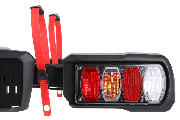 Nosič kol na tažné zařízení E-BIKE 2 PREMIUM - 2 elektrokola, nosnost 60kg, skládací SIXTOL