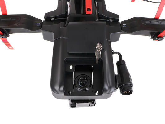 Nosič kol na tažné zařízení E-BIKE 3 PREMIUM - 3 elektrokola, nosnost 60kg, skládací SIXTOL