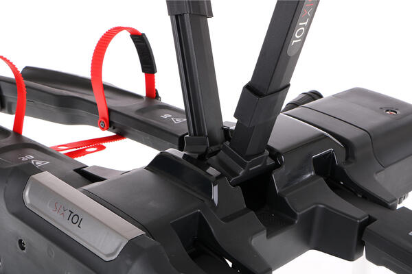 Nosič kol na tažné zařízení E-BIKE 2 PRO - 2 elektrokola, nosnost 60kg, skládací SIXTOL