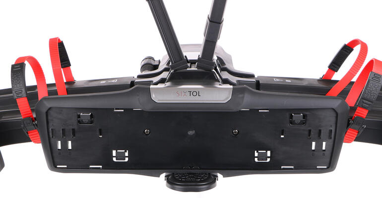 Nosič kol na tažné zařízení E-BIKE 2 PRO - 2 elektrokola, nosnost 60kg, skládací SIXTOL