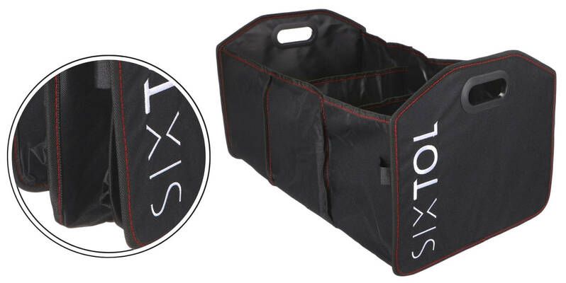 Organizér do kufru auta CAR COMPACT 3, 3 přihrádky, skládací SIXTOL