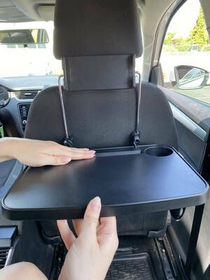 Multifunkční stolek do auta s držákem na telefon CAR TABLE 1 - bez krabice SIXTOL