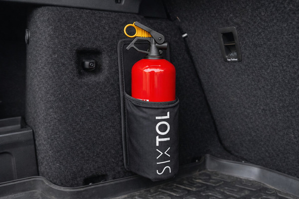 Držák 1kg hasícího přístroje do auta na suchý zip CAR FIRE 1 SIXTOL