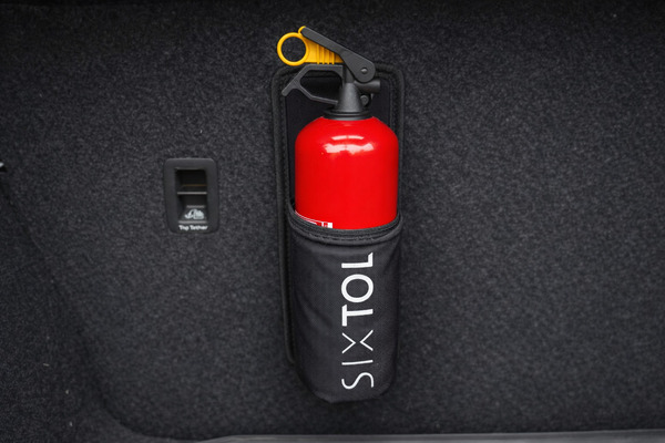 Držák 1kg hasicího přístroje do auta na suchý zip CAR FIRE 1 SIXTOL