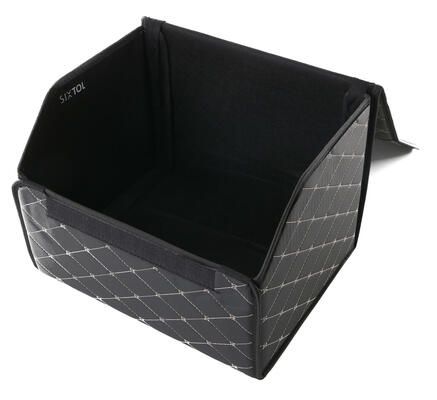 Organizér do kufru auta CAR COMPACT ELEGANT M, 1 přihrádka, skládací, s víkem SIXTOL