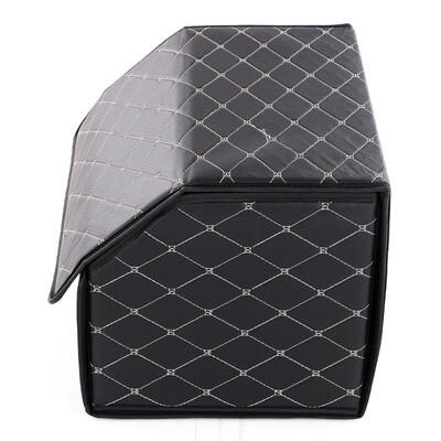 Organizér do kufru auta CAR COMPACT ELEGANT M, 1 přihrádka, skládací, s víkem SIXTOL