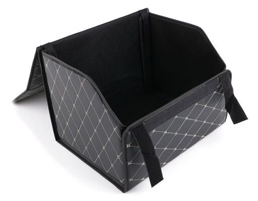 Organizér do kufru auta CAR COMPACT ELEGANT M, 1 přihrádka, skládací, s víkem SIXTOL