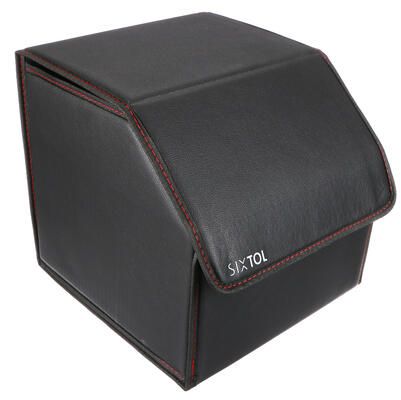 Organizér do kufru auta CAR COMPACT LEATHER S, 1 přihrádka, skládací, s víkem SIXTOL