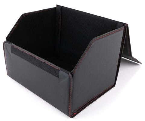 Organizér do kufru auta CAR COMPACT LEATHER M, 1 přihrádka, skládací, s víkem SIXTOL