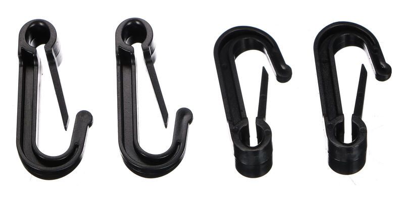 Upevňovací háčky pro síť do auta CAR NET HOOKS, 10ks - náhradní díl SIXTOL