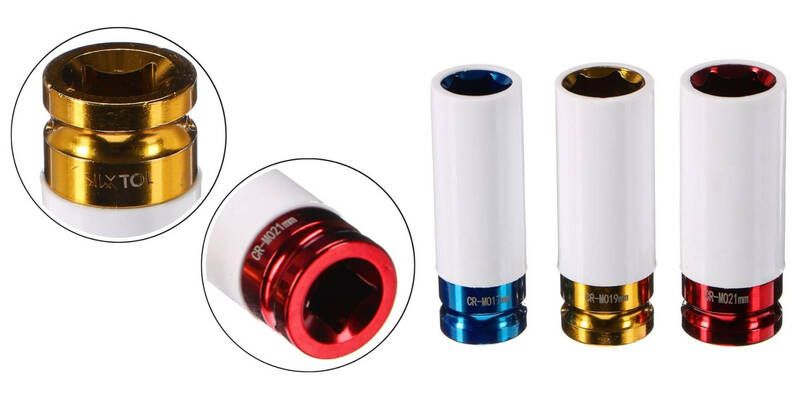 Rázové hlavice MECHANIC IMPACT 1, 1/2", 3ks SIXTOL