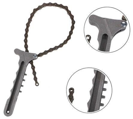 Klíč na olejové filtry MECHANIC OIL WRENCH 3,  řetězový SIXTOL
