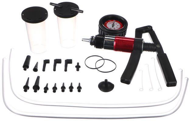 Sada pro podtlakové/vakuové testování brzdových systémů MECHANIC BRAKE TESTER 22 SIXTOL