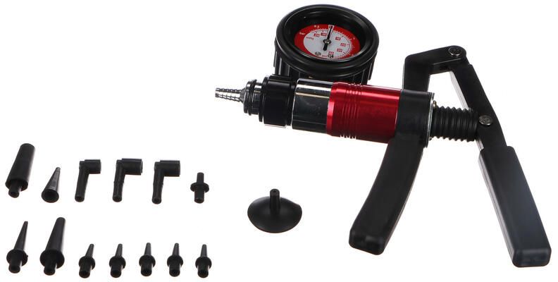 Sada pro podtlakové/vakuové testování brzdových systémů MECHANIC BRAKE TESTER 22 SIXTOL