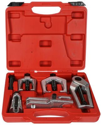 Sada stahováků kulových čepů a řídících tyčí MECHANIC PULLER SET 6, 6ks - poškozený kufr SIXTOL