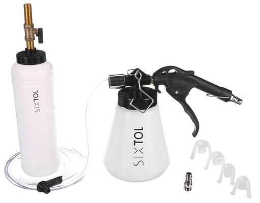 Sada na odvzdušnění brzd MECHANIC BRAKE BLEEDING SET 8 - POŠKOZENÝ OBAL SIXTOL