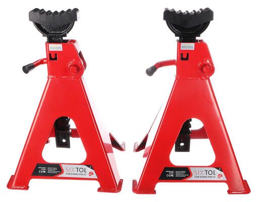 Podstavec pod auto MECHANIC CAR STAND PRO 6T, 2ks - BEZ KRABICE SIXTOL